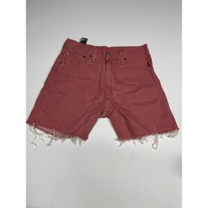 Levi's Fresh Men's Jorts Size 28 551 Z Shorts Natural Dye Pink Cut‎ Offs
